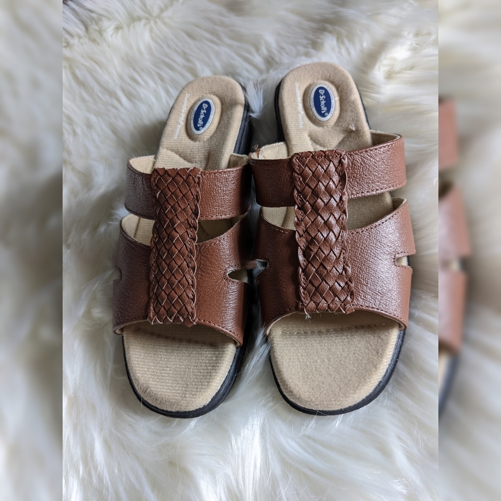 Dr Scholl's brown sandals